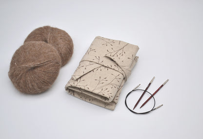 Etui na druty Delikatne gałązki