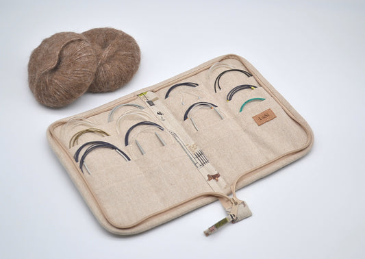 Organizer / Etui na druty z żyłką Dog lover