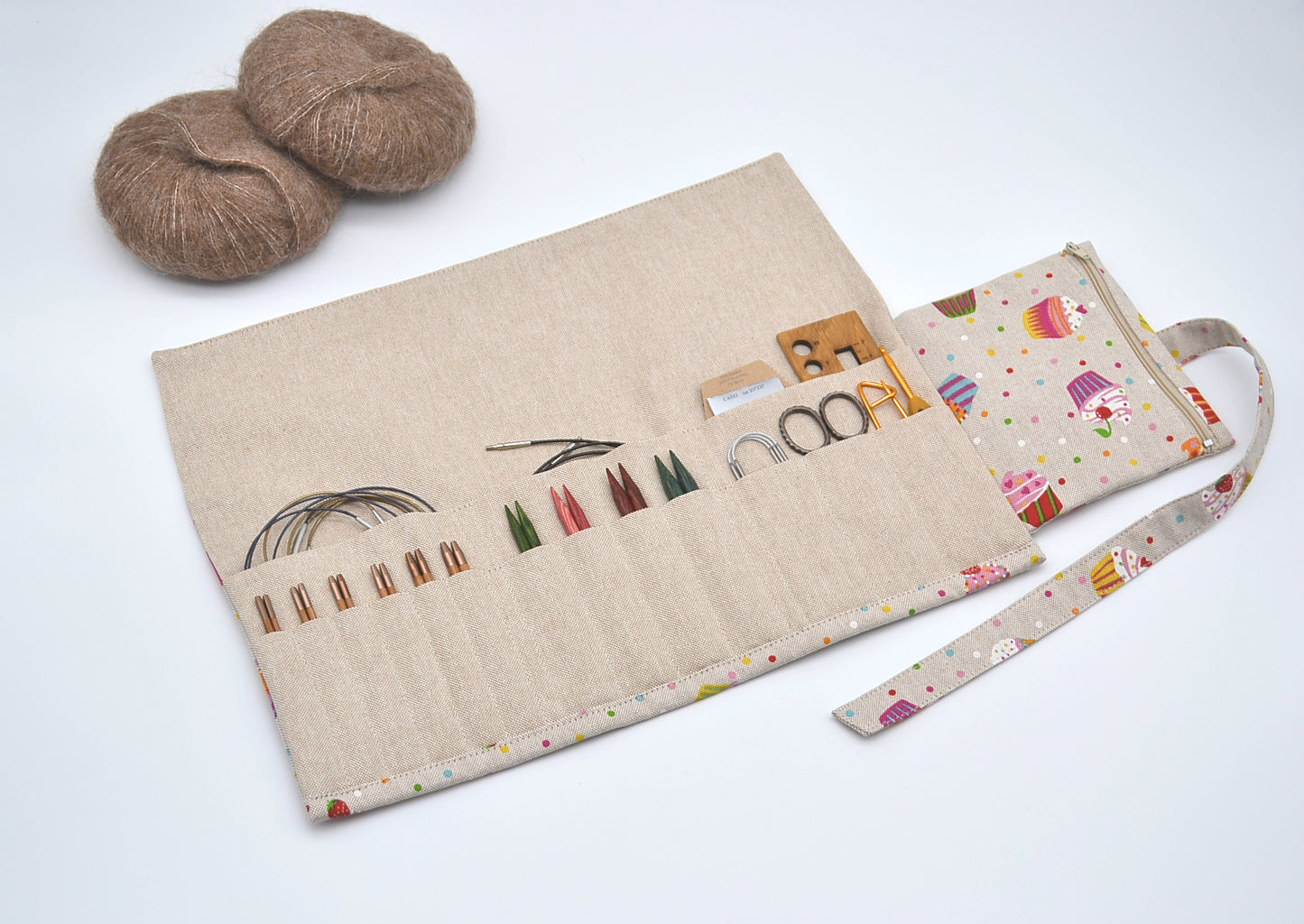 Etui na druty wymienione i na żyłce Сupcake