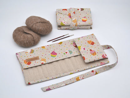 Etui na druty wymienione i na żyłce Сupcake