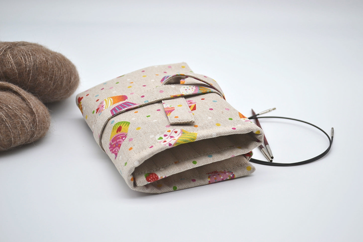 Etui na druty wymienione i na żyłce Сupcake