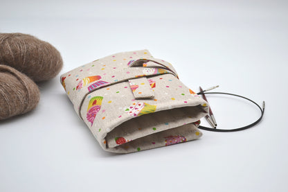 Etui na druty wymienione i na żyłce Сupcake