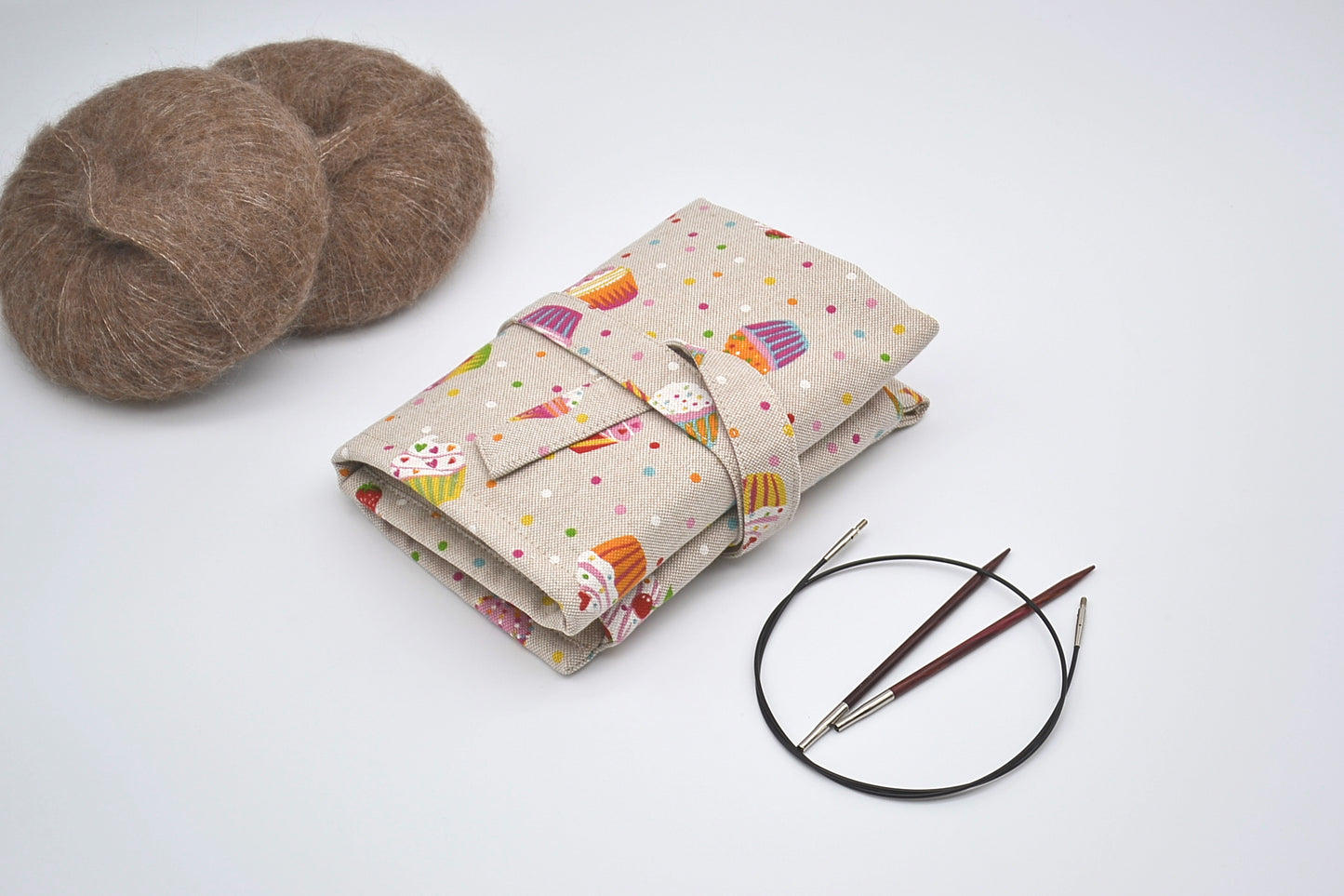 Etui na druty wymienione i na żyłce Сupcake