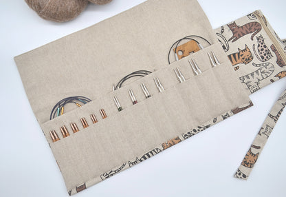 Etui na druty wymienne i na żyłce Koty