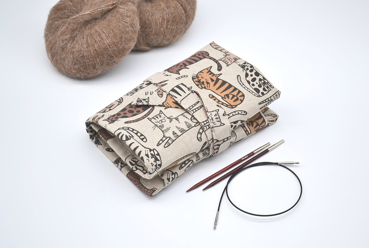 Etui na druty wymienne i na żyłce Koty
