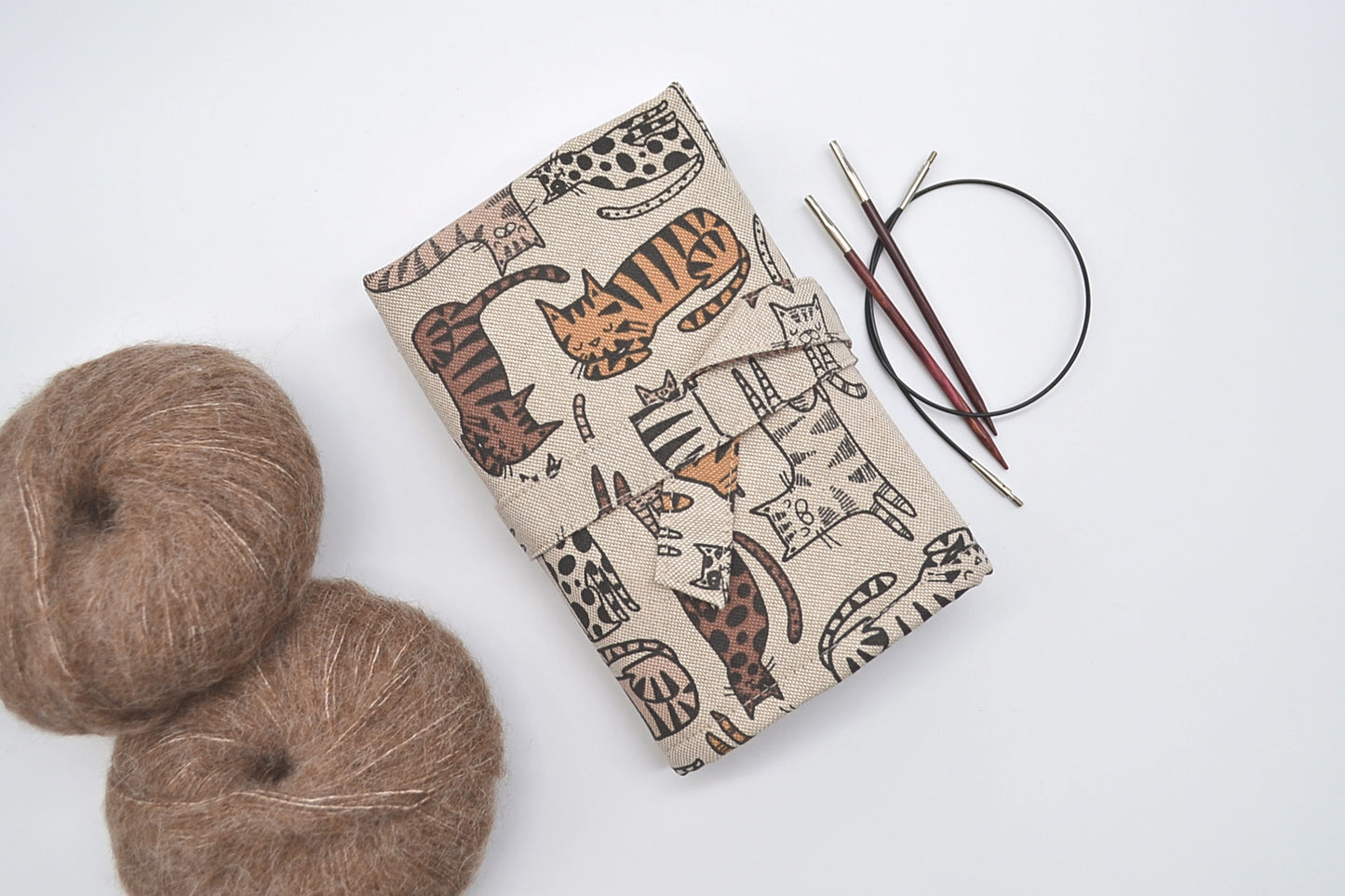 Etui na druty wymienne i na żyłce Koty
