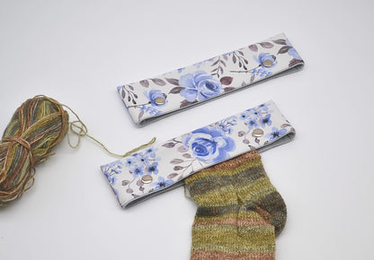 Etui na Druty Skarpetkowe 20cm Kwiaty