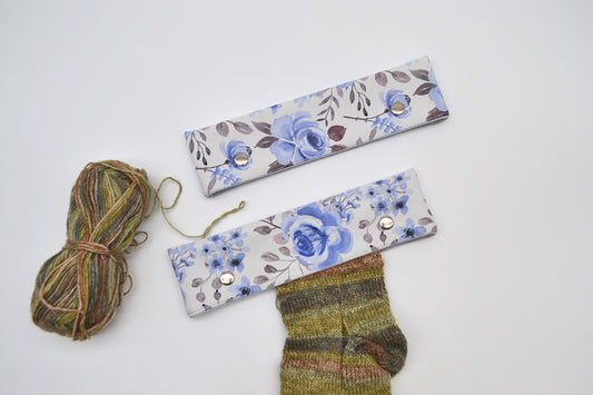 Etui na Druty Skarpetkowe 20cm Kwiaty