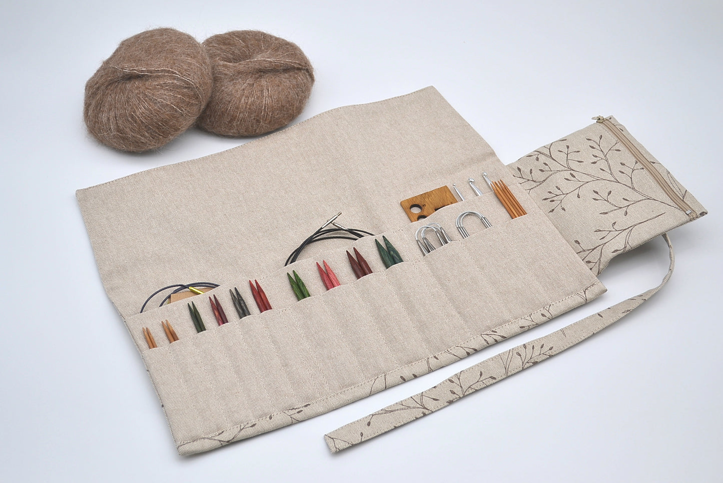 Etui na druty Delikatne gałązki