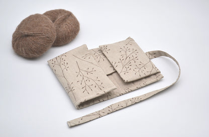 Etui na druty Delikatne gałązki