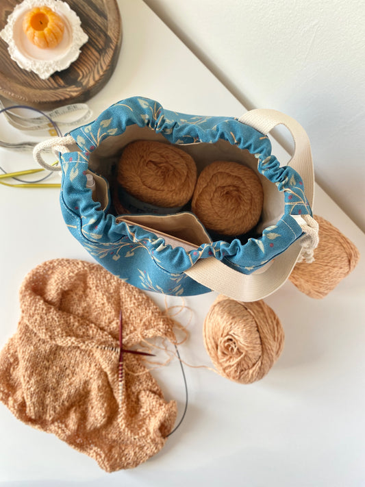 Torba-worek na włóczki