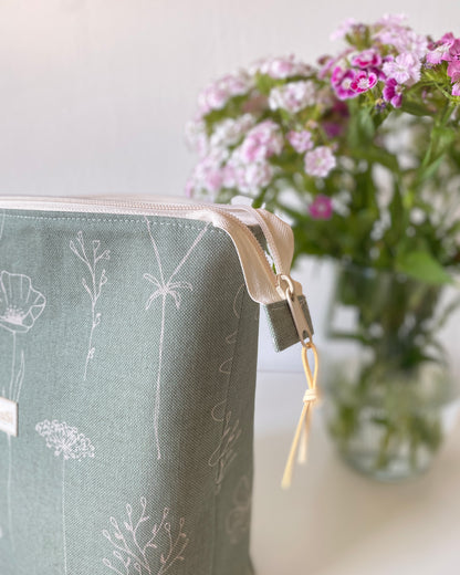 Dusty rose beige craft bag
